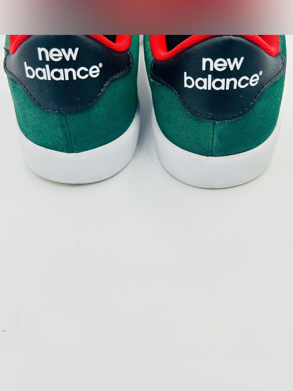 New Balance Numeric CT 210 Skate Shoes Green Red Suede Sneakers Men’s 8.5 - Picture 9 of 10